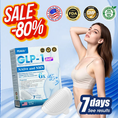 【Last Day Promotion 80% OFF🥇】PEAKA® GLP-1 & NAD+ Slimming & health NANO MICRONEEDLE PATCH🇬🇧(Zero Pain. 24/7 Release | Lose 20lbs FAST | 90% Sugar Drop | )👨‍⚕️