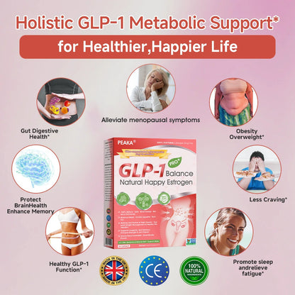 | 𝐋𝐚𝐬𝐭 𝐃𝐚𝐲 𝐏𝐫𝐨𝐦𝐨𝐭𝐢𝐨𝐧 8𝟎% 𝐎𝐅𝐅 | 🇬🇧 PEAKA® GLP-1 Natural Happy Estrogen Balance · Double-Layer Nanoliposome Microcapsules ·Easy-to-Swallow for Middle-Aged & Older Adults💪For obesity, diabetes, menopause relief, sleep, gut & joints)