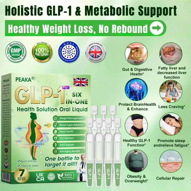 🇬🇧𝑶𝒏𝒍𝒊𝒏𝒆 𝑷𝒉𝒂𝒓𝒎𝒂𝒄𝒚 | 𝐏𝐄𝐀𝐊𝐀® 𝑮𝑳𝑷-𝟏 𝐒𝐢𝐱-𝐢𝐧-𝐎𝐧𝐞 𝗦𝗹𝗶𝗺 & 𝑯𝒆𝒂𝒍𝒕𝒉 𝑶𝒓𝒂𝒍 𝑺𝒐𝒍𝒖𝒕𝒊𝒐𝒏 (𝑂𝑛𝑐𝑒 𝑎 𝑑𝑎𝑦, 𝑣𝑖𝑠𝑖𝑏𝑙𝑒 𝑟𝑒𝑠𝑢𝑙𝑡𝑠 𝑖𝑛 7 𝑑𝑎𝑦𝑠) ✅𝗦𝘂𝗽𝗽𝗼𝗿𝘁𝘀 𝗼𝗯𝗲𝘀𝗶𝘁𝘆, 𝗰𝗮𝗿𝗱𝗶𝗼𝘃𝗮𝘀𝗰𝘂𝗹𝗮𝗿 𝗵𝗲𝗮𝗹𝘁𝗵, 𝗱𝗶𝗮𝗯𝗲𝘁𝗲𝘀, 𝘀𝗹𝗲𝗲𝗽 𝗮𝗽𝗻𝗲𝗮, 𝗴𝘂𝘁 𝗵𝗲𝗮𝗹𝘁𝗵, 𝗷𝗼𝗶𝗻𝘁 𝗶𝘀𝘀𝘂𝗲𝘀, 𝐰𝐡𝐢𝐥𝐞 𝐚𝐥𝐬𝐨 𝐟𝐢𝐫𝐦𝐢𝐧𝐠 𝐭𝐡𝐞 𝐬𝐤𝐢𝐧 𝐚𝐧𝐝 𝐛𝐨𝐨𝐬𝐭𝐢𝐧𝐠 𝐞𝐧𝐞𝐫𝐠❤️